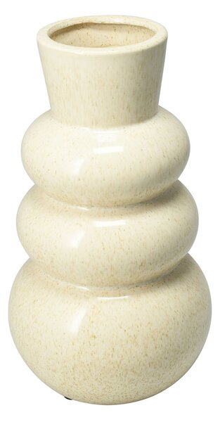 Διακοσμητικό Βάζο (Φ13x25) K-M Cream APF660160