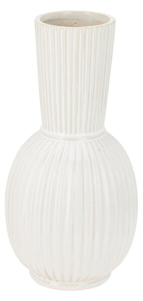Διακοσμητικό Βάζο (Φ9.5x20) K-M Cream APF670210