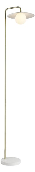 Φωτιστικό Δαπέδου Aca Fleria HM235F1 White/Gold