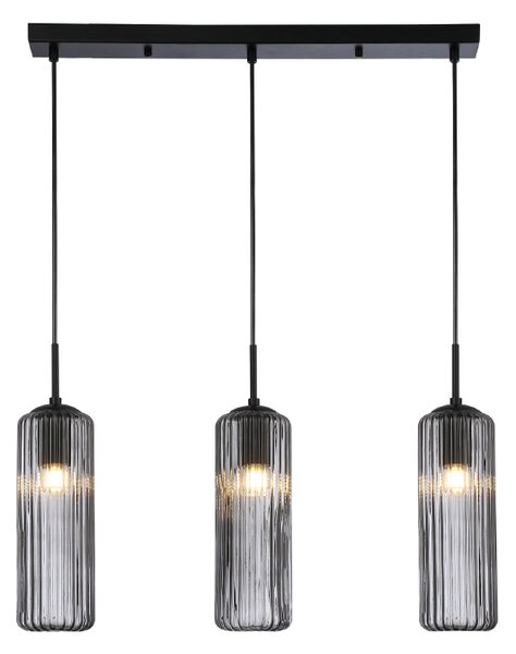 Φωτιστικό Οροφής Τρίφωτο Aca Fame LT19P3BK Black