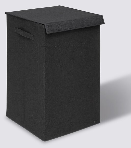 Καλάθι Απλύτων 2 Θέσεων 74Lit (37x36.5x60) F-V Colors Coal Black 206923J