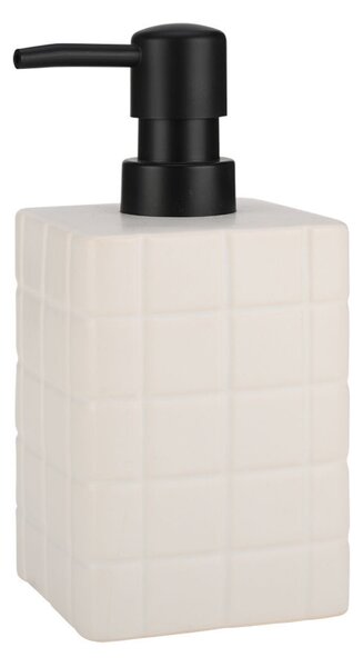 Dispenser Μπάνιου 450ml (7.5x7.5x15) Estia Tiles Λευκό 02-27728