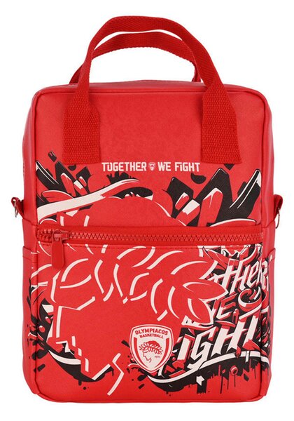 Ισοθερμική Τσάντα Φαγητού 7lt Estia Olympiacos B.C. Edition Together We Fight 00-29951