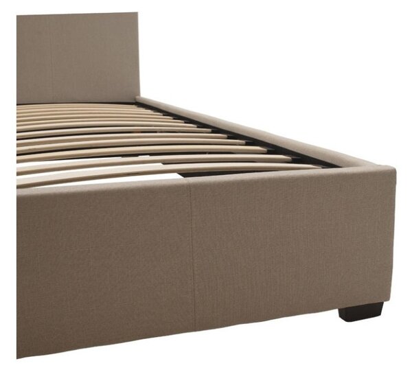 Κρεβάτι διπλό με αποθηκευτικό χώρο 160x200 cm Norse 9905 Μπεζ