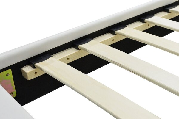 Κρεβάτι μονό 100x200 cm Nevil 141 Λευκό ματ