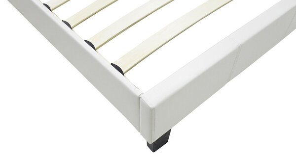 Κρεβάτι μονό 100x200 cm Nevil 141 Λευκό ματ