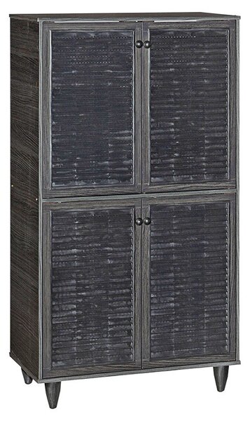 Παπουτσοθήκη Ronan wenge 70.5x35x122cm