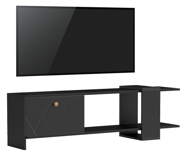 Έπιπλο TV Standi Μαύρο 120x25x36.8 cm