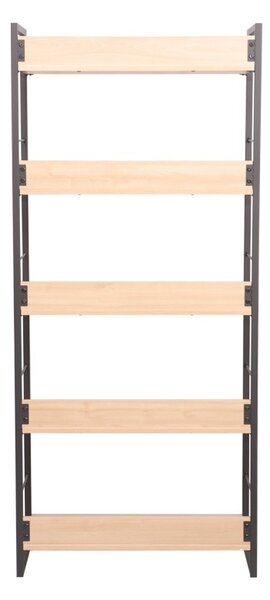 Βιβλιοθήκη Dorfie, Φυσικό, 70x30x159 cm