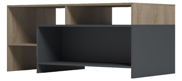 Τραπεζάκι σαλονιού, Consa, Sonoma, 120x60x52.8 cm