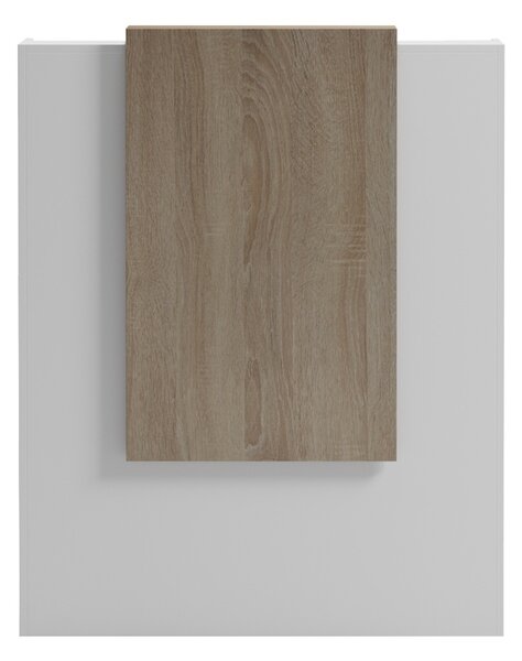 Γραφείο υποδοχής Zowel, Λευκό, 40x90x110 cm