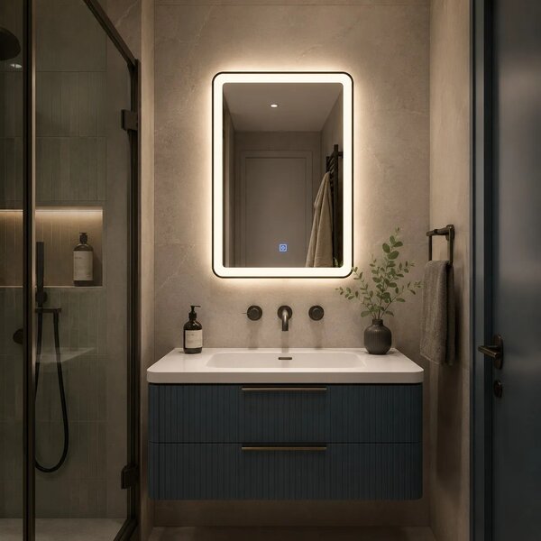 ΚΑΘΡΕΦΤΗΣ ΤΟΙΧΟΥ LED 60x80cm SAB-3451