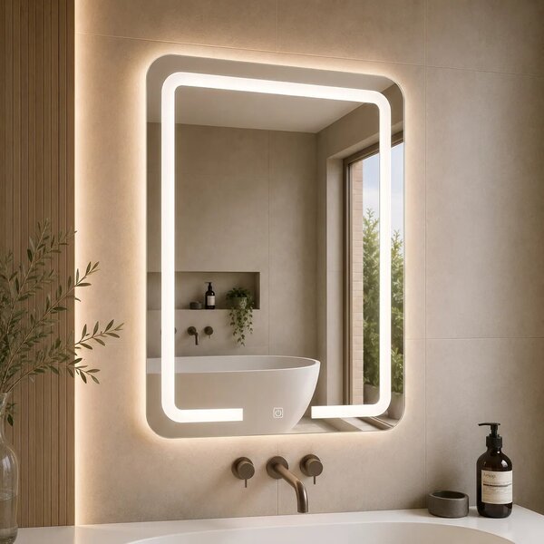 ΚΑΘΡΕΦΤΗΣ ΤΟΙΧΟΥ LED 60x80cm SAB-3436