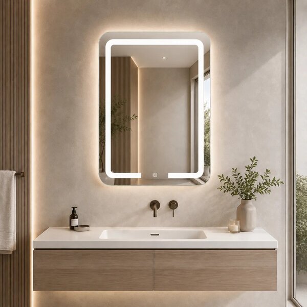 ΚΑΘΡΕΦΤΗΣ ΤΟΙΧΟΥ LED 60x80cm SAB-3436