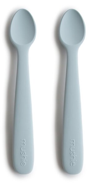 Κουτάλια Φαγητού (Σετ 2τμχ) Mushie Powder Blue 66-2360228