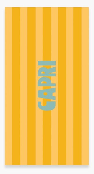 Πετσέτα Θαλάσσης (80x160) Nef-Nef Homeware Capri Yellow