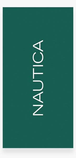 Πετσέτα Θαλάσσης (80x160) Nautica By Nef-Nef Homeware Logo Green