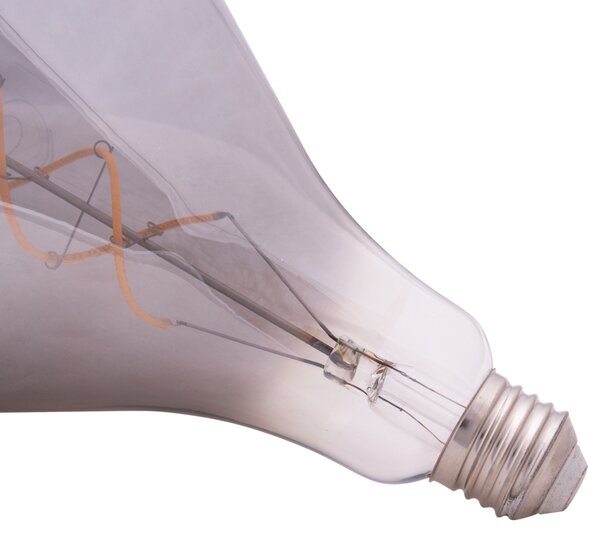 ΛΑΜΠΤΗΡΑΣ LED FILAMENT 8W E27 3000K SMOKE COLOR DIMMABLE HM4052.03