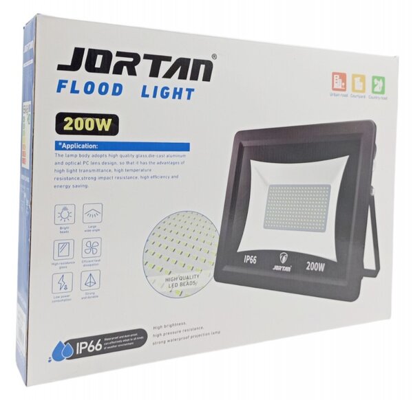 LED ΠΡΟΒΟΛΕΑΣ 200W/220V/6500K JT-YY-200W