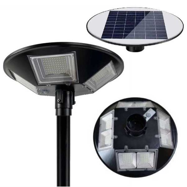 Ηλιακός Προβολέας Δρόμου Jortan Solar Street Lights 200W Led JC5730, Με Χειριστήριο, Αδιάβροχο - PANG4589