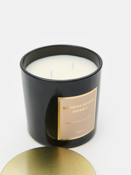 Sinsay - Αρωματικό κερί Sandalwood Honey - μαυρο