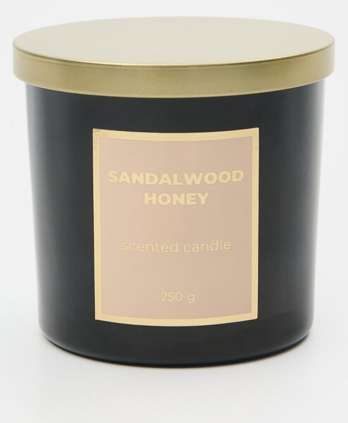 Sinsay - Αρωματικό κερί Sandalwood Honey - μαυρο
