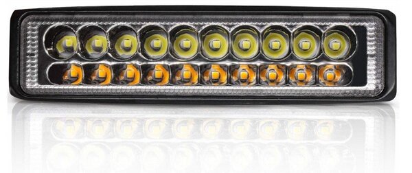 LED ΠΡΟΒΟΛΕΑΣ ΛΕΥΚΟ/ΠΟΡΤΟΚΑΛΙ 18W RLG-0152