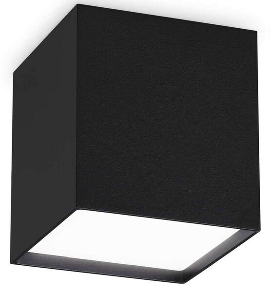 Φωτιστικό Οροφής - Σποτ Kubiko 303314 10x10x11,5cm Led 1100lm 10W 3000K Black Ideal Lux