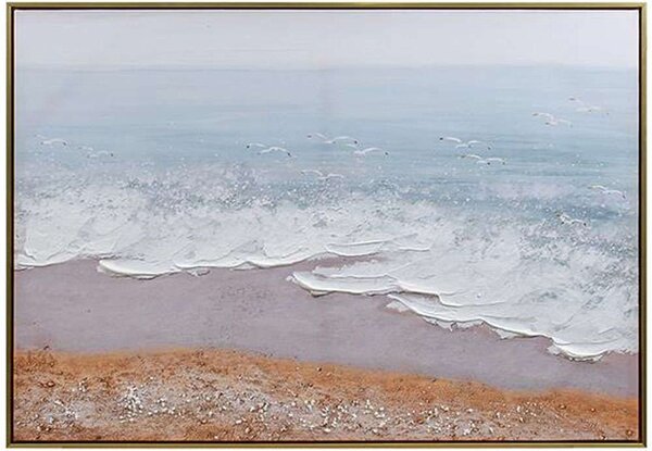 Πίνακας Καμβάς Sea Waves 374-224-425 100x3x70cm Multi