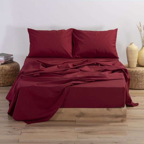 Μαξιλαροθήκες Basic (Σετ 2τμχ) Bordo Nef-Nef Homeware