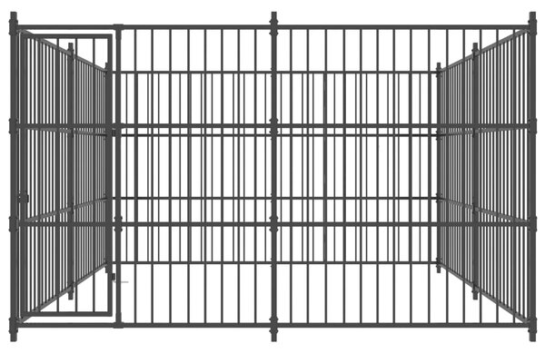 VidaXL Κλουβί Σκύλου Εξωτερικού Χώρου 300 x 300 x 185 εκ