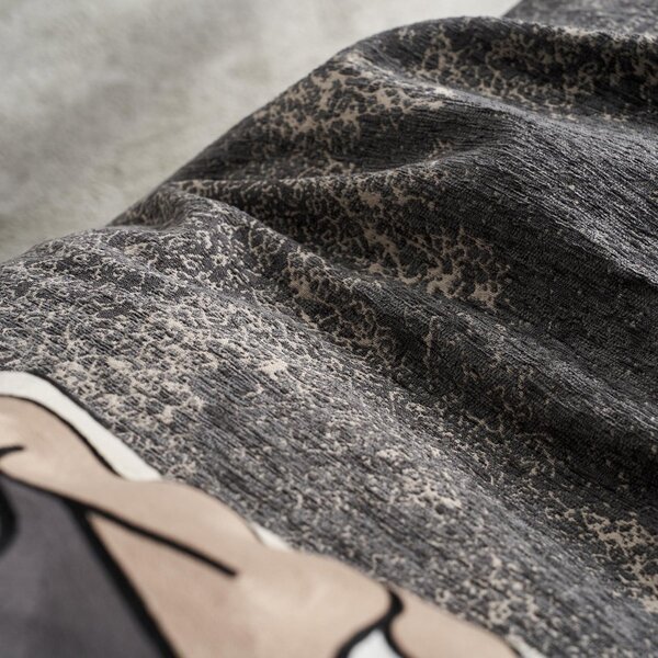 Ριχτάρι Πολυθρόνας (180x180) Gofis Home Laverna Rock Grey 425/15