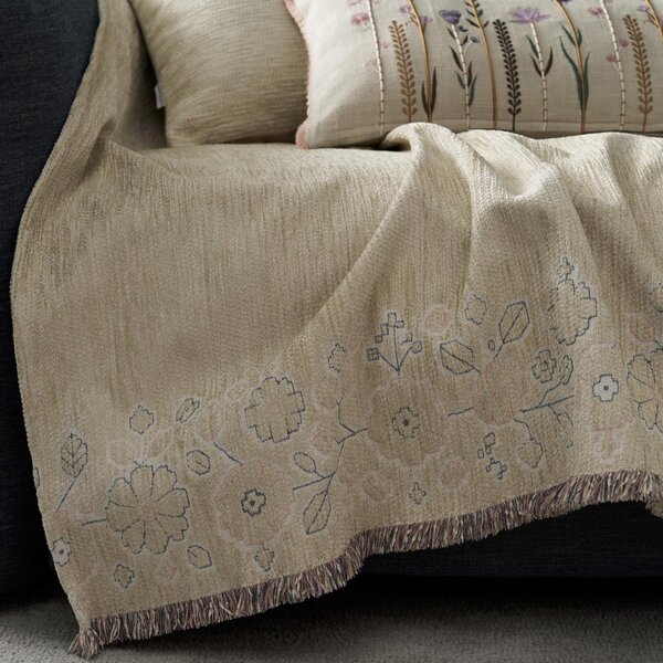 Ριχτάρι Πολυθρόνας (180x180) Gofis Home Neith Ivory 395/05