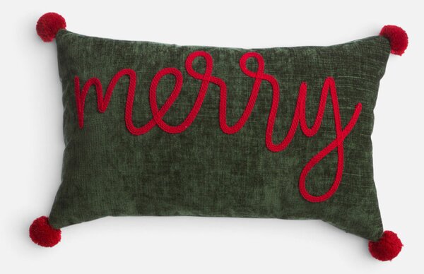 Χριστουγεννιάτικο Μαξιλάρι (30x50) Nef-Nef Homeware Christmas Merry