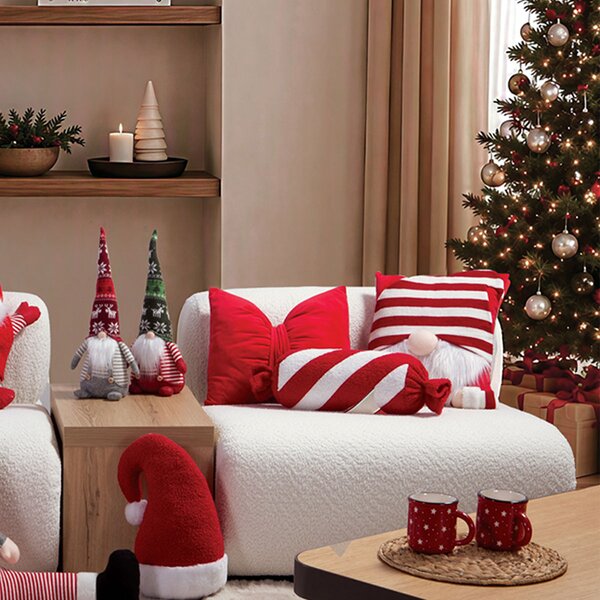 Χριστουγεννιάτικο Μαξιλάρι (15x56) Nef-Nef Homeware Christmas Candy
