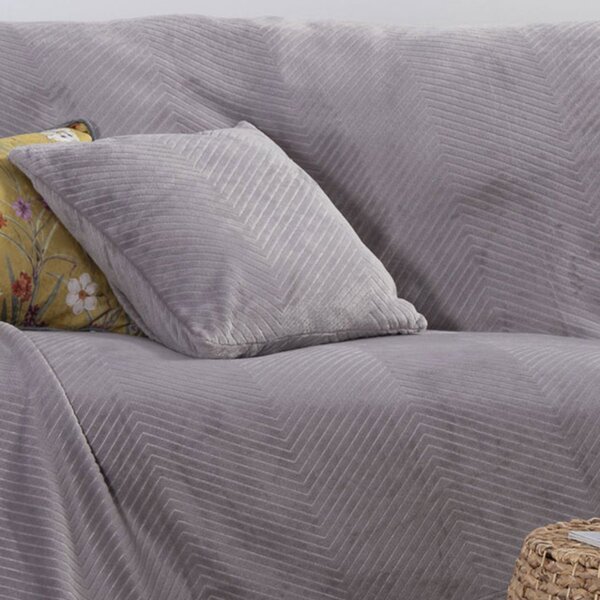 Διακοσμητικό Μαξιλάρι Fleece (45x45) Nef-Nef Homeware Dakari Grey