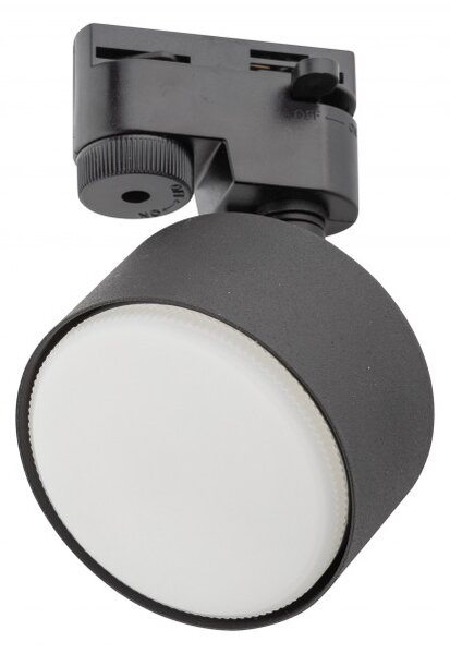 Σποτ Φωτιστικό Μονοφασικής Ράγας GX53 11W IP20 Tracer TK Lighting 4398 Μαύρο