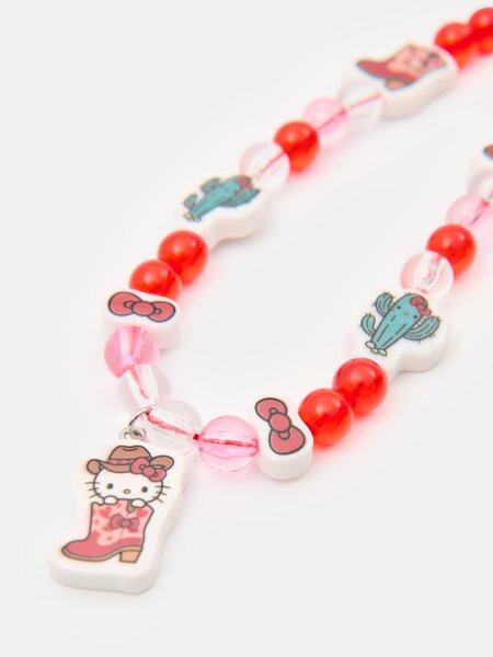 Sinsay - Κρεμαστό τηλέφωνο με μοτίβο καουμπόι Hello Kitty - κοκκινο