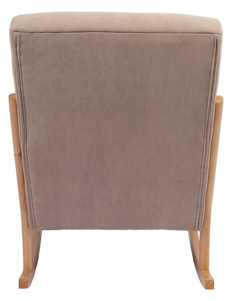 Κουνιστή Πολυθρόνα Edeldy Φυσικό 102x66x99 cm