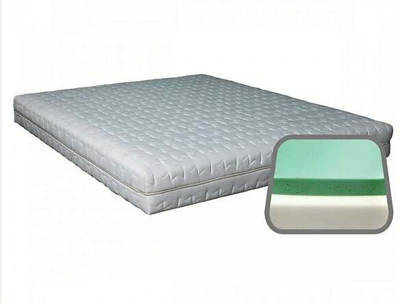 Στρώμα 90 x 200 Xωρίς Ελατήρια & Memory Foam ELEGANCE