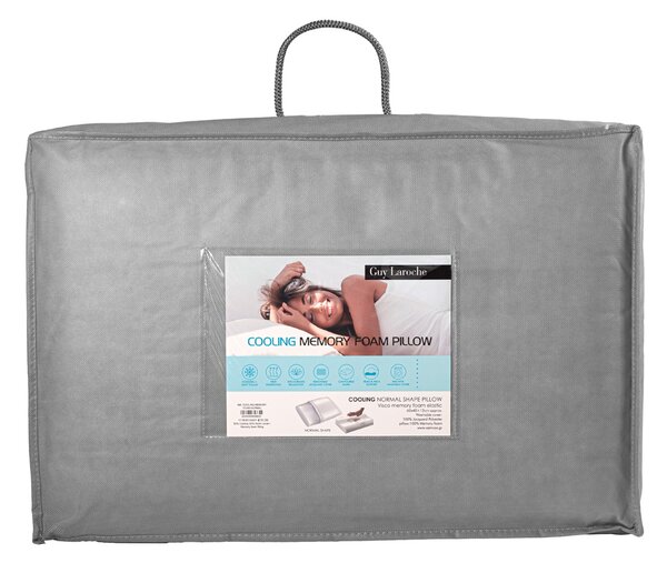 ΜΑΞΙΛΑΡΙΑ ΥΠΝΟΥ COOLING MEMORY FOAM NORMAL 60x40+12 - Guy Laroche