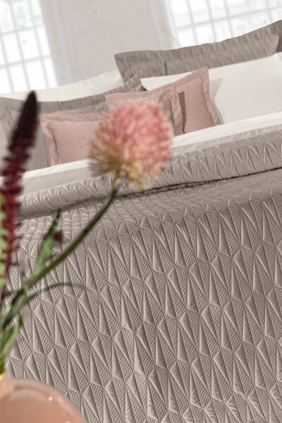 ΚΟΥΒΕΡΛΙ RUBY TAUPE 240X250 ΣΕΤ 3ΤΜΧ - Guy Laroche