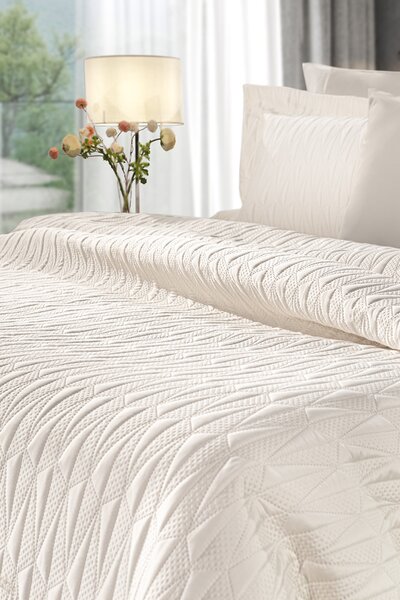 ΚΟΥΒΕΡΛΙ RUBY IVORY 240X250 ΣΕΤ 3ΤΜΧ - Guy Laroche