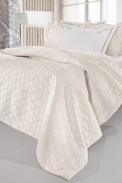 ΚΟΥΒΕΡΛΙ HONOUR IVORY 240X250 ΣΕΤ 3ΤΜΧ - Guy Laroche