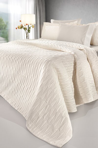 ΚΟΥΒΕΡΛΙ RUBY IVORY 240X250 ΣΕΤ 3ΤΜΧ - Guy Laroche