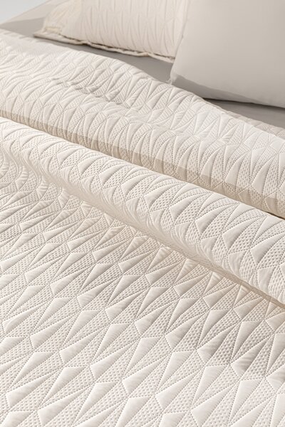 ΚΟΥΒΕΡΛΙ RUBY IVORY 240X250 ΣΕΤ 3ΤΜΧ - Guy Laroche