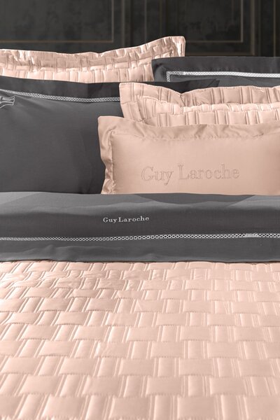 ΚΟΥΒΕΡΛΙ BRICK OLD PINK 240X250 ΣΕΤ 3ΤΜΧ - Guy Laroche