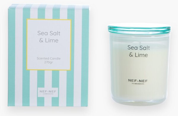 Κερί Αρωματικό 270ml Nef-Nef Homeware Sea Salt & Lime