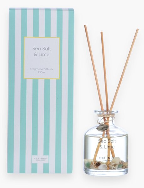 Αρωματικό Χώρου 230ml Με Στικς Nef-Nef Homeware Sea Salt & Lime