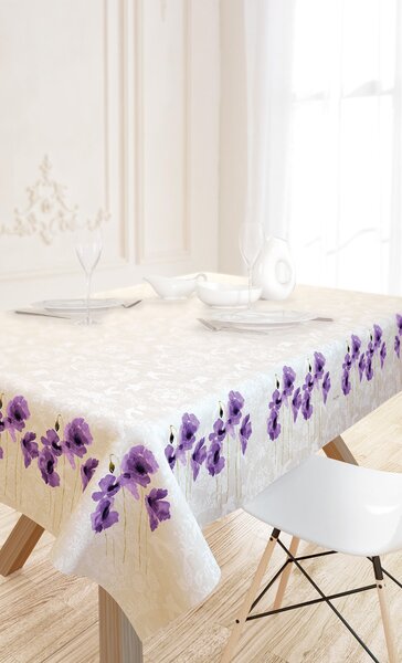 Τραπεζομάντηλο 11 Purple 145X145 - Saint Clair